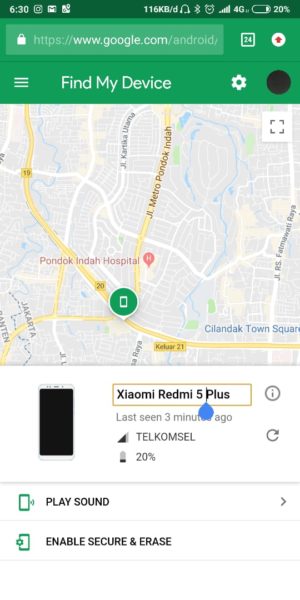 Cara melacak hp yang hilang dengan akun gmail (google) 3 Melacak Perangkat dengan Menggunakan Gmail