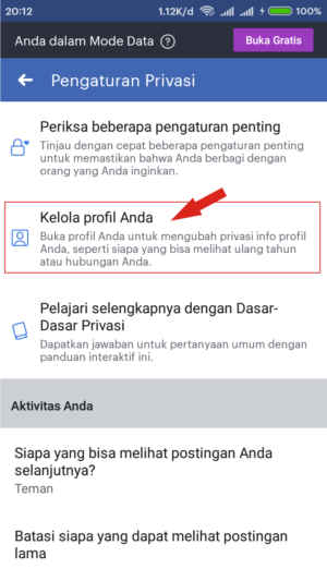 Cara memprivate atau mengunci akun facebook kamu 10 Cara memprivate atau mengunci akun facebook kamu 9