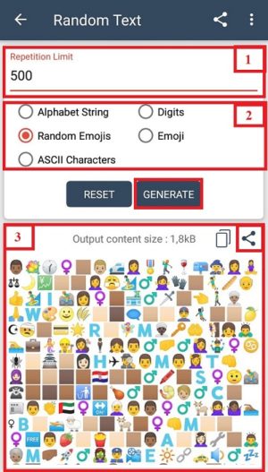 Cara nge-bom chat dan grup di whatsapp 8 Contoh pengaturan penggunaan dalam menu "Random Text"