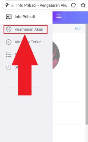 Cara mengganti password Yahoo Mail 13 Tampilan pengaturan keamanan Yahoo mail