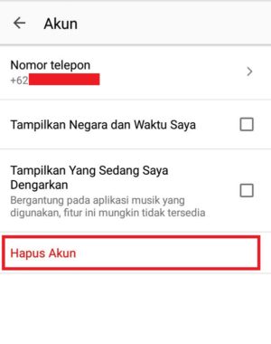 Cara menghapus akun BBM kamu 3 pilih “Hapus akun” untuk menghapus akun