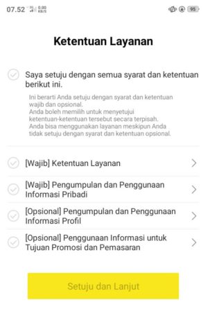 Cara menghapus akun KakaoTalk 7 Tampilan saat akun kakaoTalk berhasil terhapus
