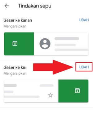 Cara menghapus pesan email sekaligus di kotak masuk gmail kamu 22 Tampilan saat mengatur tindakan sapu pada Gmail