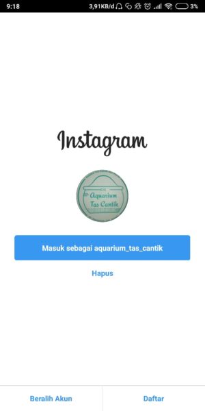 Cara mengembalikan Fitur Superzoom Instagram yang tidak muncul 2 Log In Instagram