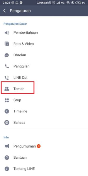 Cara berhenti menambahkan teman otomatis di Line 3 Cara berhenti menambahkan teman otomatis di Line 2
