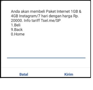 Berapa kebutuhan kuota untuk instagram-an setiap hari ? 2 Paket Instagram