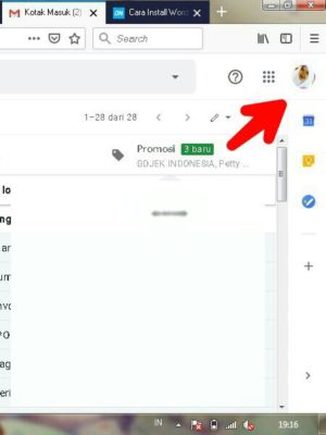 Cara logout dari akun gmail di ponsel ataupun pc 6 Tap foto profil di pojok kanan atas