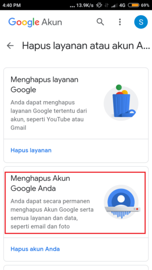 Cara menghapus akun gmail (atau akun google) 4 Cara menghapus akun gmail (atau akun google) 3