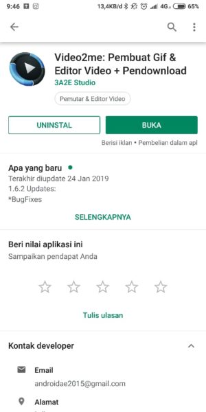 Cara menampilkan video durasi panjang di status Whatsapp 14 buka aplikasi video2me