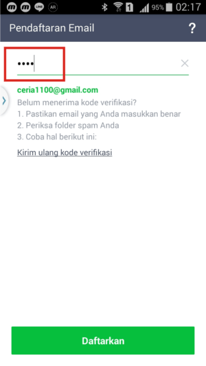 Bisakah pakai 1 akun Line di 2 HP ? 11 Masukkan kode verifikasi.