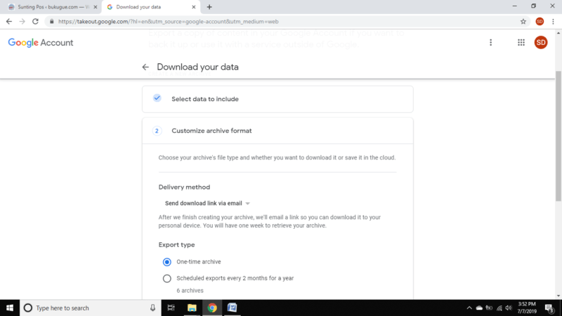 Cara mem-backup pesan email di inbox Gmail ke komputer kamu 16 Cara mem-backup pesan email di inbox Gmail ke komputer kamu 15