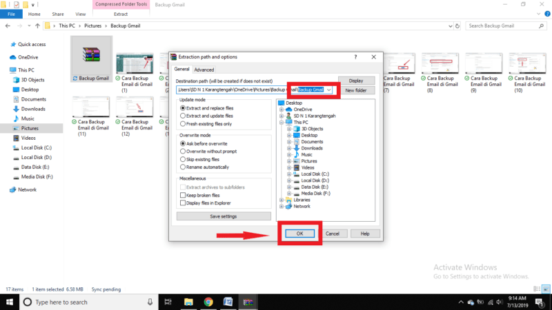 Cara mem-backup pesan email di inbox Gmail ke komputer kamu 29 Cara mem-backup pesan email di inbox Gmail ke komputer kamu 28