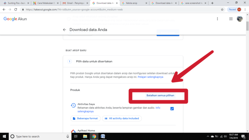 Cara mem-backup pesan email di inbox Gmail ke komputer kamu 8 Cara mem-backup pesan email di inbox Gmail ke komputer kamu 7