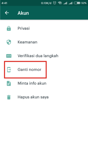 Cara keluar dari grup WhatsApp tanpa diketahui anggota grup 12 Tab ganti nomor Whatsapp.