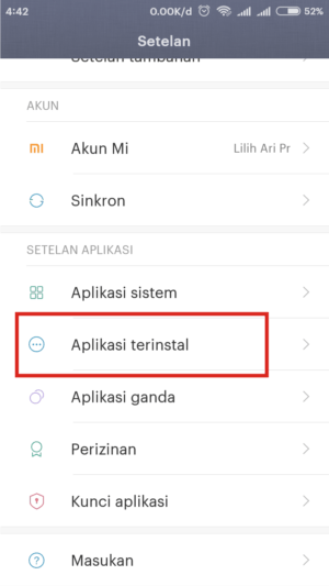 Cara keluar dari grup WhatsApp tanpa diketahui anggota grup 17 Buka setelan Hp, dan buka aplikasi terinstal.