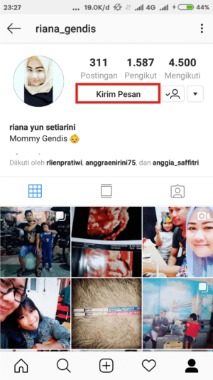 Cara mengirim voice note di DM Instagram 1 Cari lawan DM kamu, dan kirimkan DM seperti biasa.