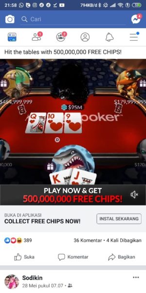 Cara download video di facebook 1 Masuk ke Halaman Facebook
