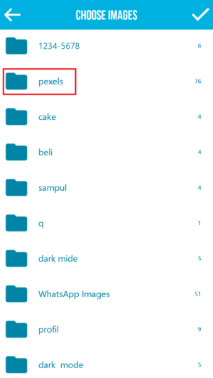 Ukuran foto di facebook untuk foto profil, sampul, cover acara, grup, dll 4 Cari foto dalam folder