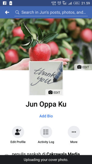 Ukuran foto di facebook untuk foto profil, sampul, cover acara, grup, dll 1 Foto Sampul Facebook