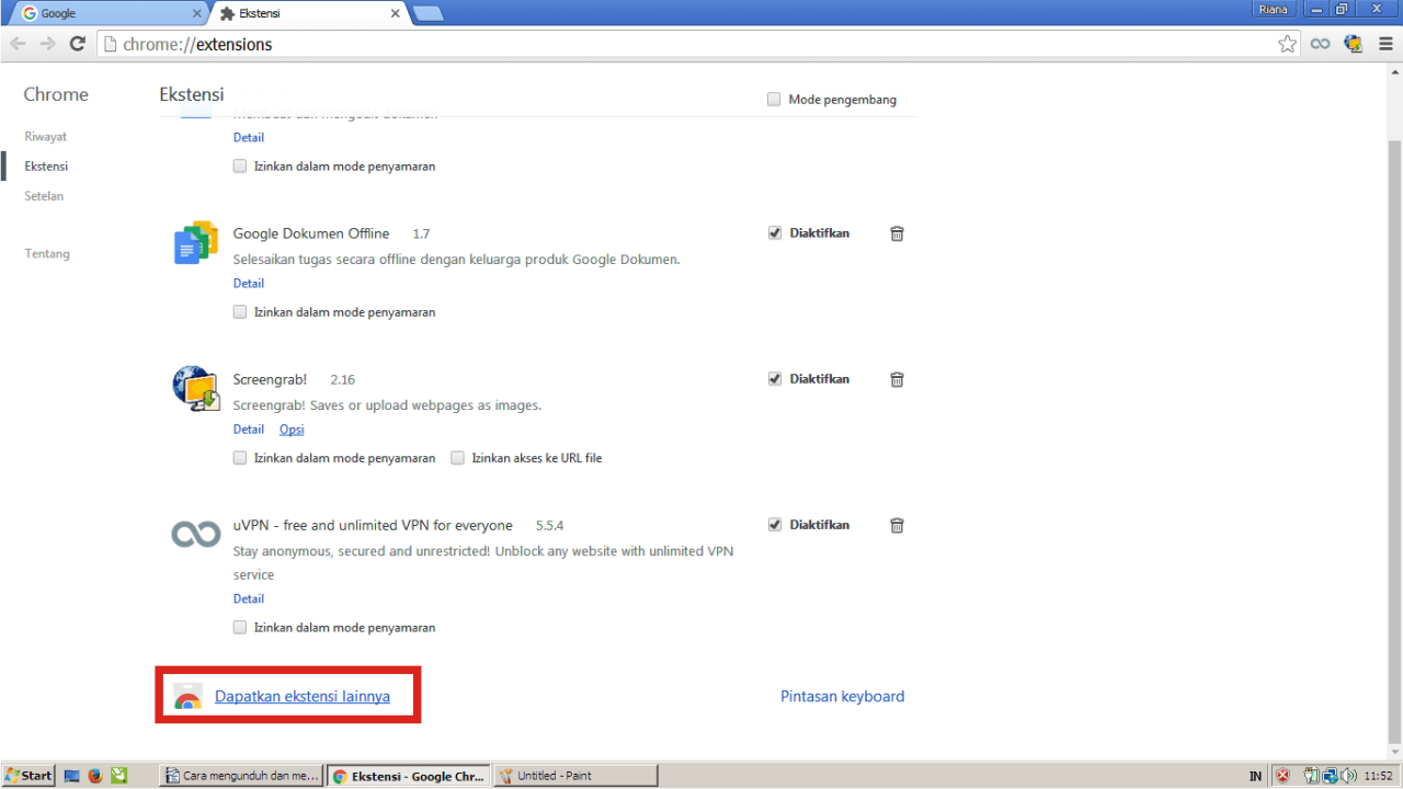 Cara menggunakan Google Maps secara offline 11 Dapatkan ekstensi Google Chrome lainnya.