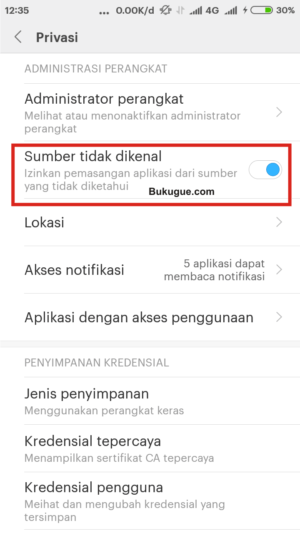 Apa itu Instagram mod? Kelebihannya dibandingkan Aplikasi Instagram biasa 3 Aktifkan sumber tidak dikenal biar bisa instal aplikasi di luar playstore.