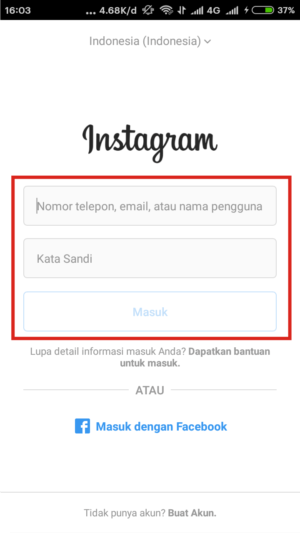 Apa itu Instagram mod? Kelebihannya dibandingkan Aplikasi Instagram biasa 4 Login instagram mod pakai email atau no telpon aja ya.