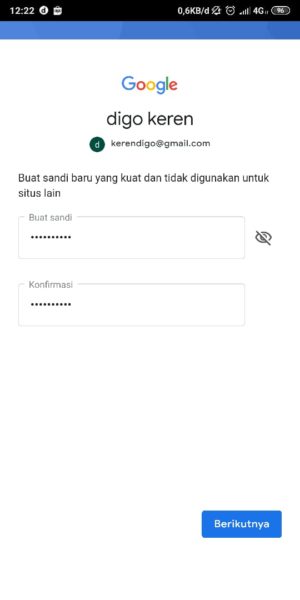 Lupa Password Gmail kamu? Ini 5 cara mengatasinya 6 Masukkan Password Baru