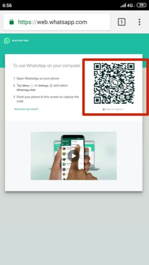 Cara login 1 akun whatsapp di 2 HP secara bersamaan 3 Scan barcode di hp kedua