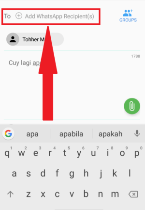 Cara menjadwal pengiriman pesan whatsapp agar terkirim otomatis 26 Cara menjadwal pengiriman pesan whatsapp agar terkirim otomatis 25