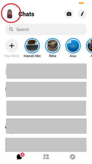 Cara menonaktifkan facebook messenger 2 Cara menonaktifkan facebook messenger 1
