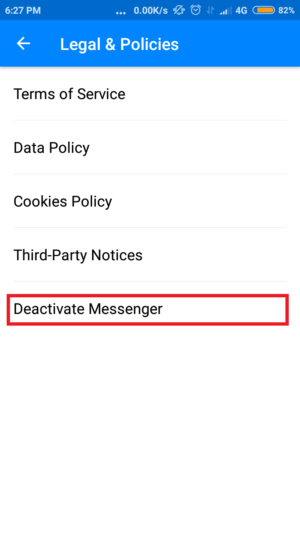 Cara menonaktifkan facebook messenger 8 Cara menonaktifkan facebook messenger 7