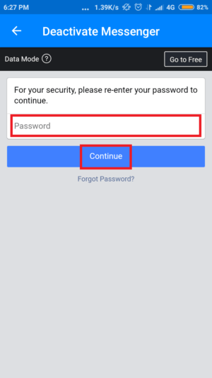 Cara menonaktifkan facebook messenger 10 Cara menonaktifkan facebook messenger 9