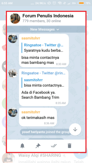 Telegram x vs telegram biasa? Mana yang lebih baik? 26 Telegram x vs telegram biasa? Mana yang lebih baik? 25