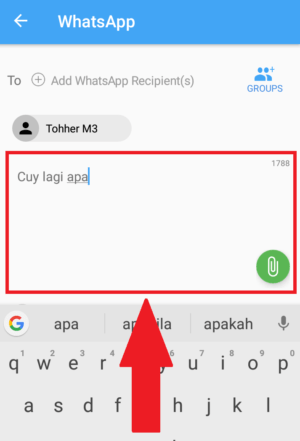 Cara menjadwal pengiriman pesan whatsapp agar terkirim otomatis 24 Cara menjadwal pengiriman pesan whatsapp agar terkirim otomatis 23