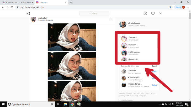 Fitur terbaru Instagram di tahun 2019 7 fitur stories di desktop