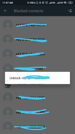 Apa itu report spam di whatsapp? Bagaimana cara membatalkannya? 16 pilih unblock