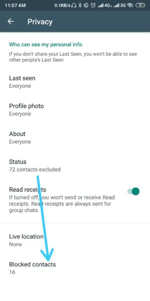 Apa itu report spam di whatsapp? Bagaimana cara membatalkannya? 14 Masuk ke List Blocked