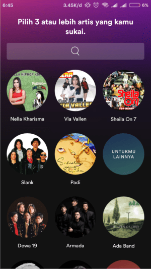 Spotify tidak bisa share ke instastory ? Ini 7 solusinya 12 Cari penyanyi kesukaanmu, lalu lanjutkan.