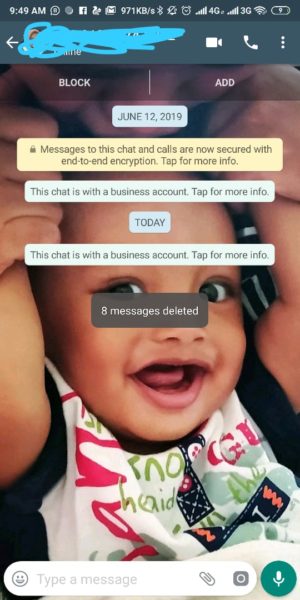 Apa itu report spam di whatsapp? Bagaimana cara membatalkannya? 2 Masuk ke ruang pobrolan
