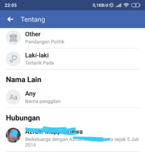 Cara menambahkan atau mengubah status hubungan facebook 15 Status Berhubungan Sudah Tampil