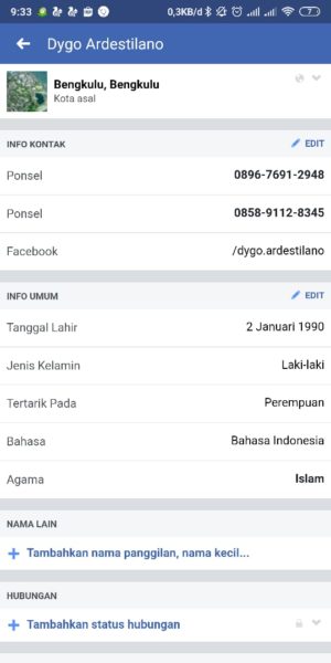 Cara menambahkan atau mengubah status hubungan facebook 32 Status BErhubungan Berhasill di Hapus