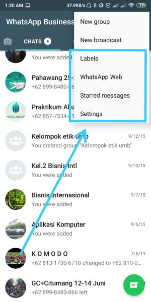 Cara mengubah bahasa di Whatsapp ke bahasa indonesia 5 Bahasa di Aplikasi Sudah Terganti