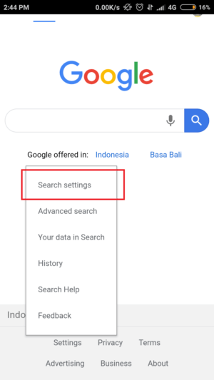 Cara mengubah bahasa di akun google (gmail, google search, dll) 26 Cara mengubah bahasa di akun google (gmail, google search, dll) 25