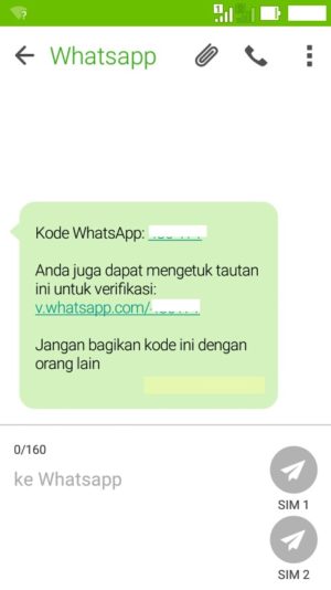 Cara backup dan restore chat WhatsApp 15 lihat kode ferivikasi di SMS