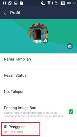 Cara mengganti ID LINE tanpa ganti nomor 19 Pilih menu ID Pengguna