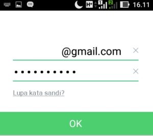 Cara mengganti ID LINE tanpa ganti nomor 5 Masukkan email dan password akun tumbal.