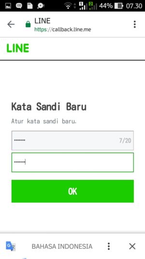 Lupa password LINE kamu? Ini dia solusinya 9 masukkan password baru yang terdiri dari 6 hingga 20 karakter.
