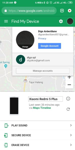 Cara menghapus akun whatsapp di hp yang hilang 14 Tambahkan Akun Google
