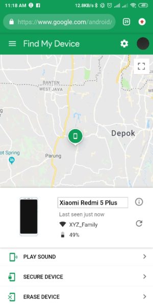 Cara menghapus akun whatsapp di hp yang hilang 13 Masuk ke Halaman Google Find