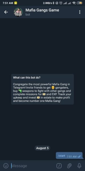 5 Bot game Telegram yang patut kamu coba 5 Mafia Gangs